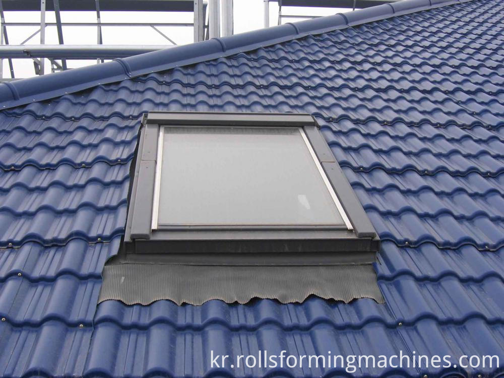 유약 기와 롤 성형 기계 (11) Glazed tile roll forming machine (11)